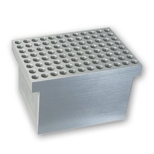 Block, PCR plate 96 x 0.2ml, skirted or non-skirted For 1-block dry bath only
