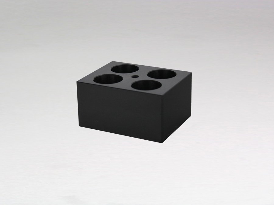 Block for 4 x 50ml Falcon tubes (tapered point)