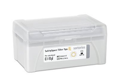 SafetySpace Filter Tip, 0.1-10 ul, Sterile (10 x 96)