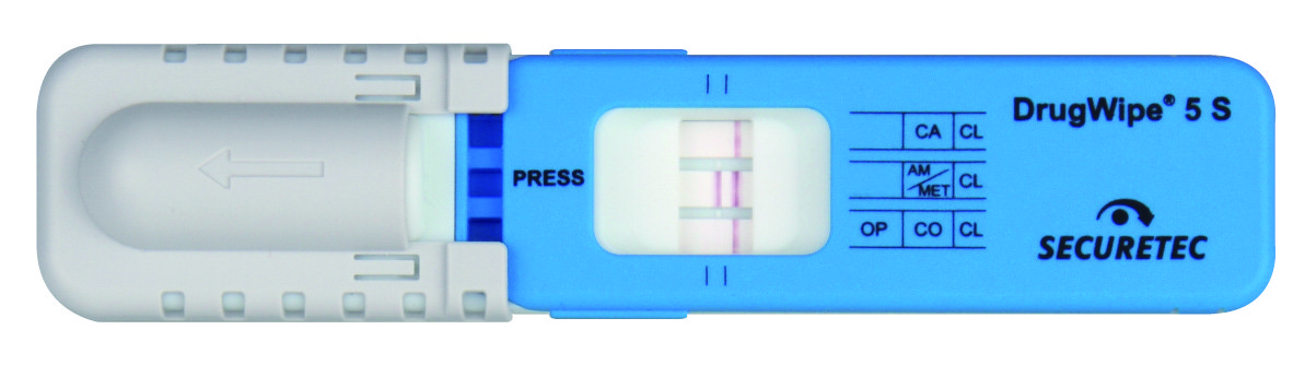 Saliva Detection Device DrugWipe 5S (5-minute test)