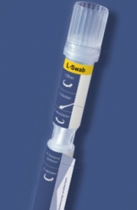 L-Swab - Pre-wetted, self-drying, integrated lysis buffer, DNA-free (100)